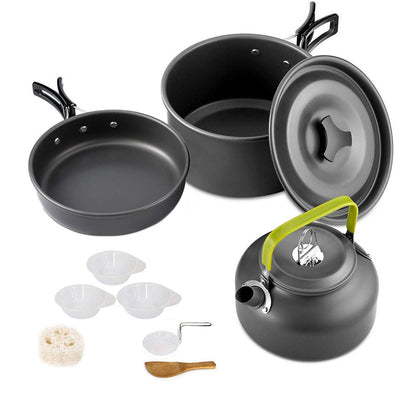 stainless steel camping pot